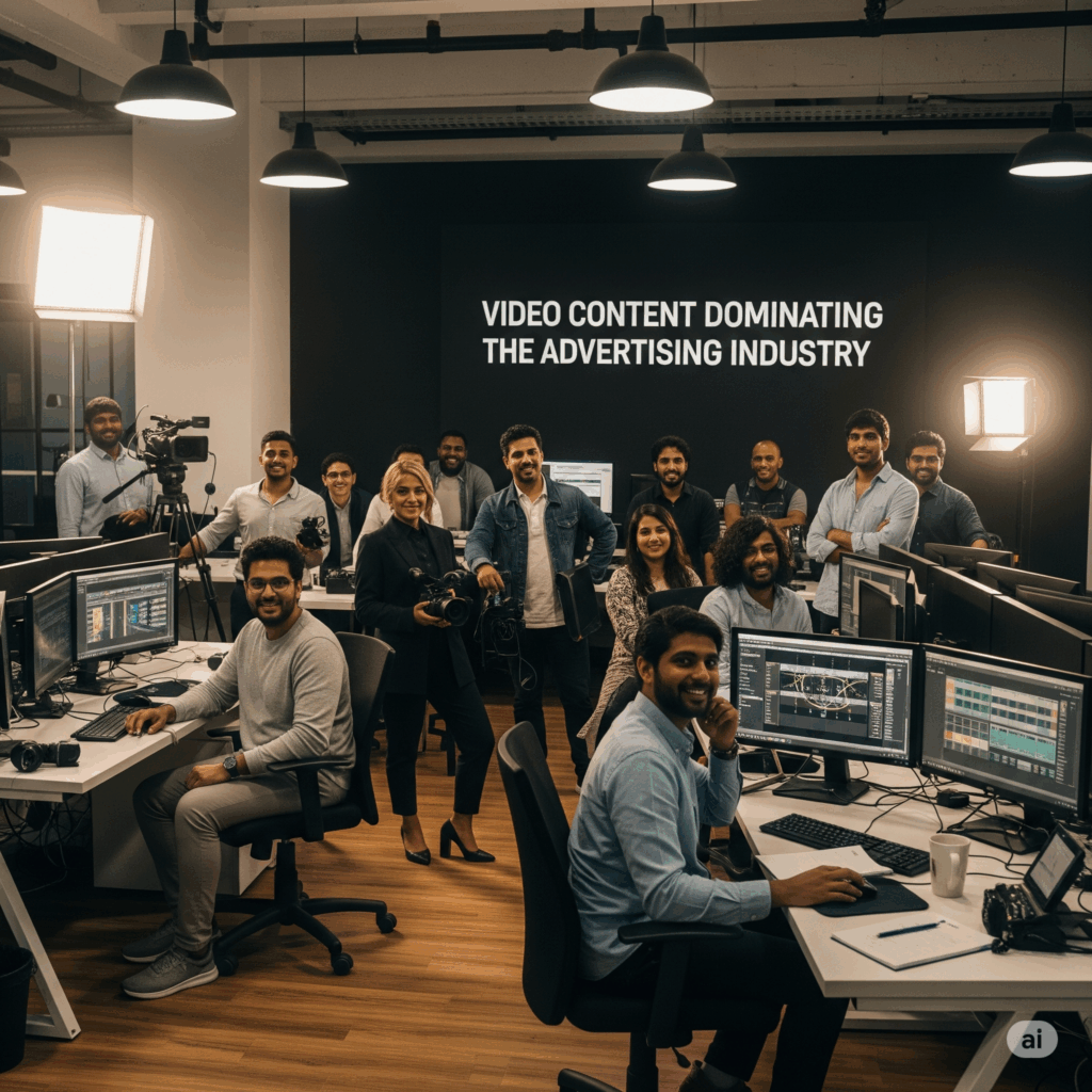 Video Content Dominating The Advertising Industry blog by Lunarteck best video making company in Pune