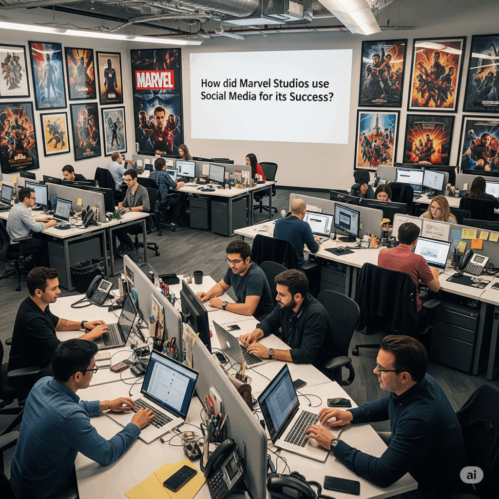 How did Marvel Studios use Social Media for its success? by lunarteck top social media marketing agency in pune